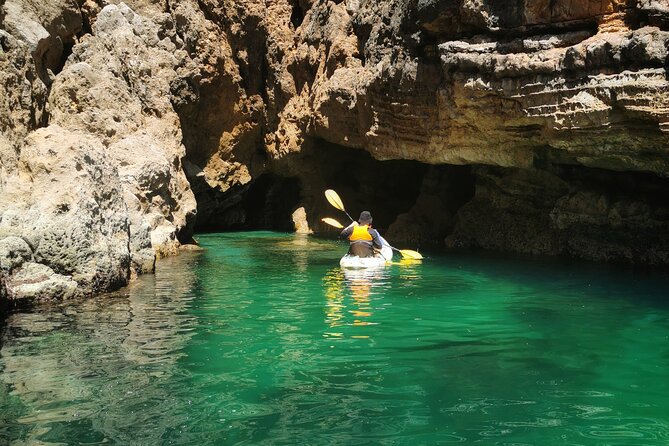 Sagres: Praia Da Ingrina Caves Guided Kayaking Tour - Weather, cancellations, and one practical caution