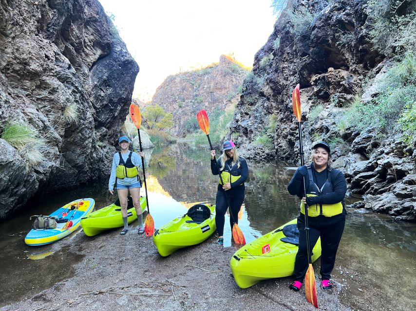 Saguaro Lake: Guided Kayaking Tour - What to wear and pack for the lake