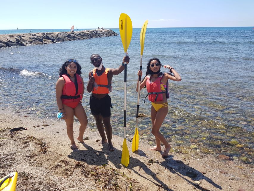 Salou: club kayak Cambrils with hotel pickup - What 30 minutes on the Mediterranean feels like