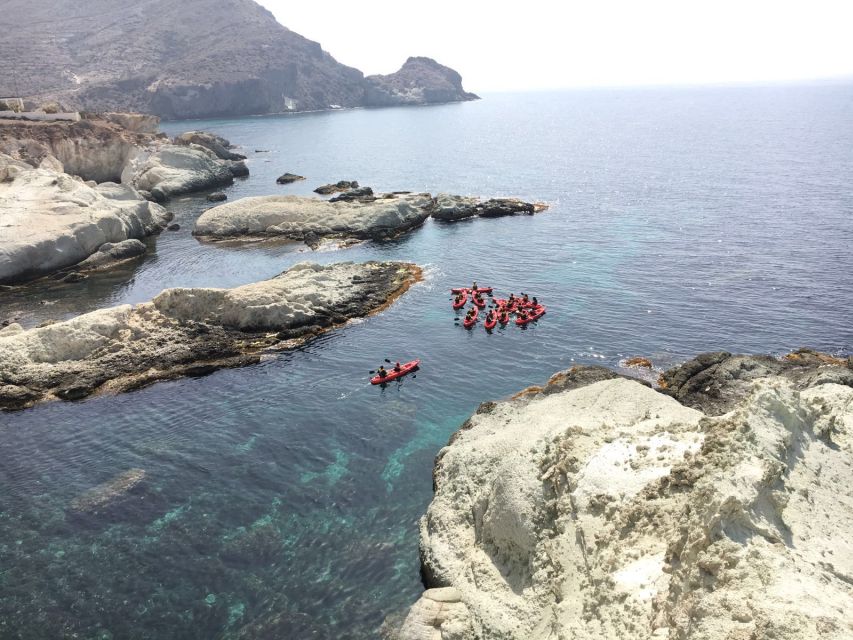 San José: Cabo de Gata Natural Park Kayak and Snorkel Tour - Meeting at San José Beach