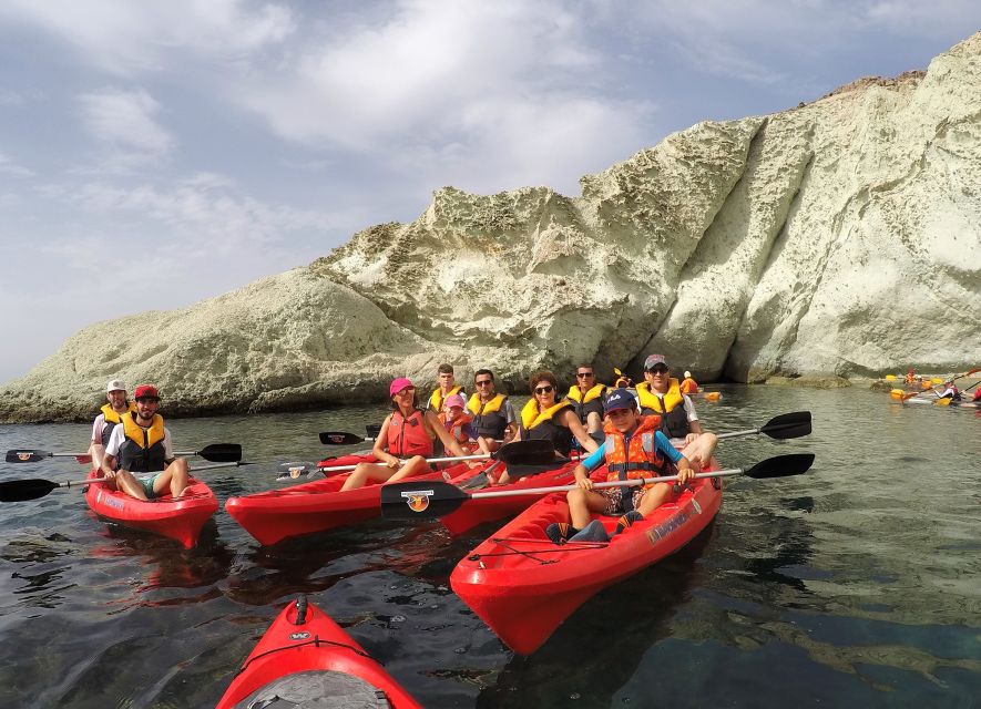 San José: Cabo de Gata Natural Park Kayak and Snorkel Tour - The safety briefing sets the tone