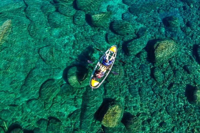 Sand Harbor Clear Kayak Tour of Lake Tahoe - The guides make the short outing work