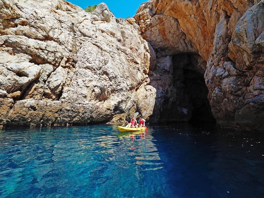 Sant Elm: Guided kayak tour to Cala en Tío with caves - Key points to know before booking