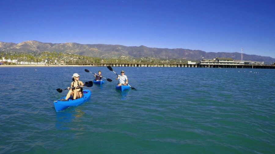Santa Barbara: 1.5-Hour Harbor Kayak Tour - Paddling through the harbor for the first 20 minutes