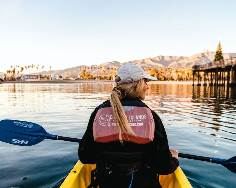 Santa Barbara Harbor: Sunset Kayak Tour (2 Hours) - Out past Stearns Wharf