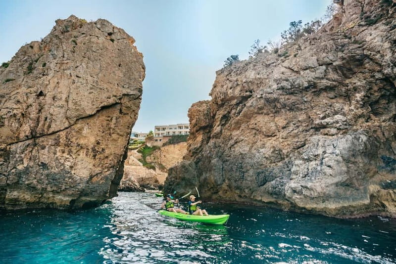Santa Ponsa: Marine Reserve Kayak Tour - Setting out from Santa Ponsa’s private marina