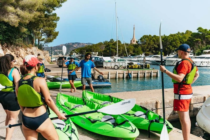 Santa Ponsa: Marine Reserve Kayak Tour - Caves, beaches, and natural pools