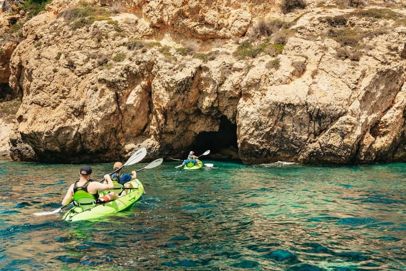 Santa Ponsa: Marine Reserve Kayak Tour - The 30-minute briefing makes beginners comfortable