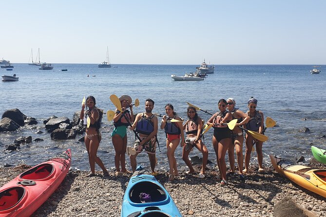Santorini Sea Kayak - South Discovery, Small Group incl. Sea Caves and picnic - Sunset Tours and Daytime Departures