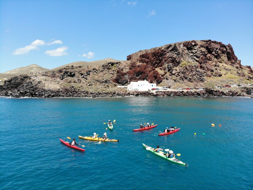 Santorini: South Sea Kayaking Tour with Sea Caves and Picnic - What to bring for a comfortable trip