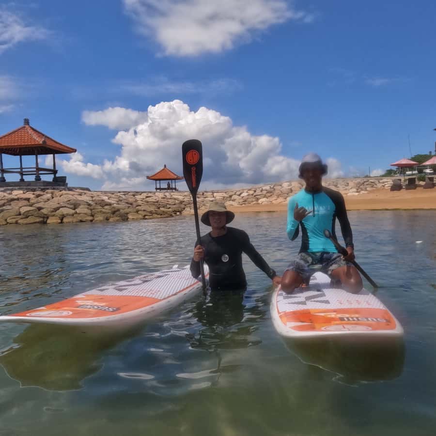 Sanur : Stand Up Paddleboard - The 15-minute safety briefing