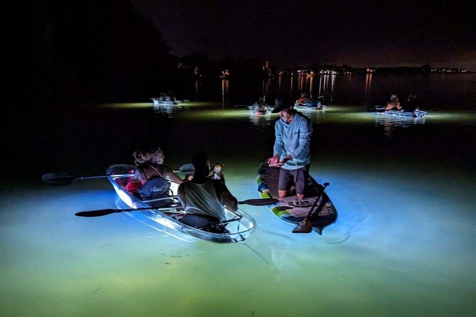 Sarasota - Clear Kayak LED Night Glass Bottom Tour - Weather, cancellations, and practical planning