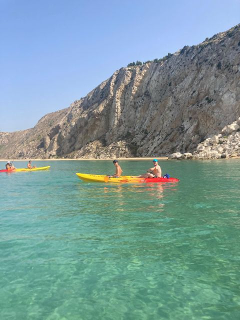 SCALA DEI TURCHI KAYAK TOUR & SNORKELING: Avventura in mare - What the $44 price really includes