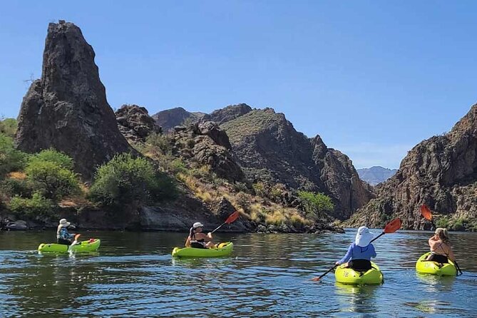Scenic Guided Kayaking Tour on Saguaro Lake - Key points to know before you book