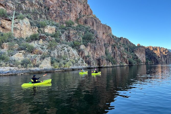 Scenic Guided Kayaking Tour on Saguaro Lake - What the $120 price really covers