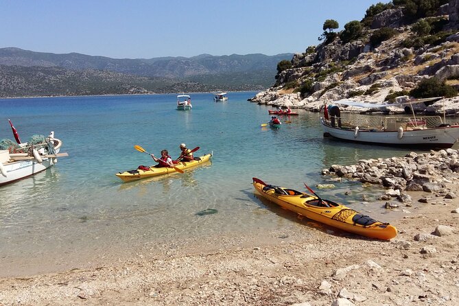Sea Kayak Tour Over the Sunken City of Kekova Kas(Small Groups) - Lunch after the kayaking