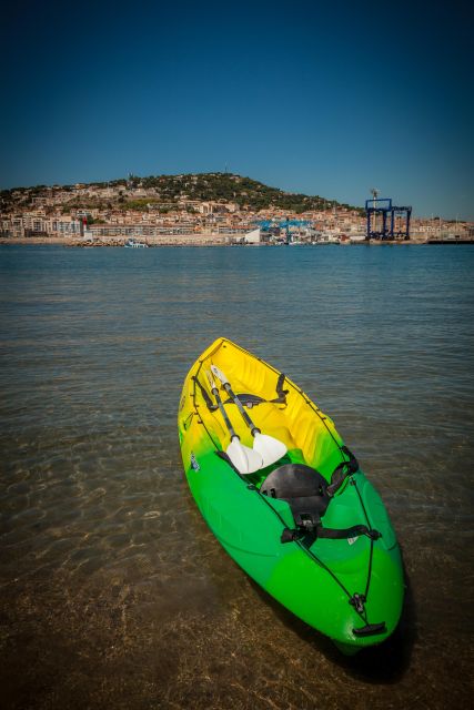 Sea kayak tour: Sète, the French pearl of the Mediterranean - The optional swim and what to expect from the water