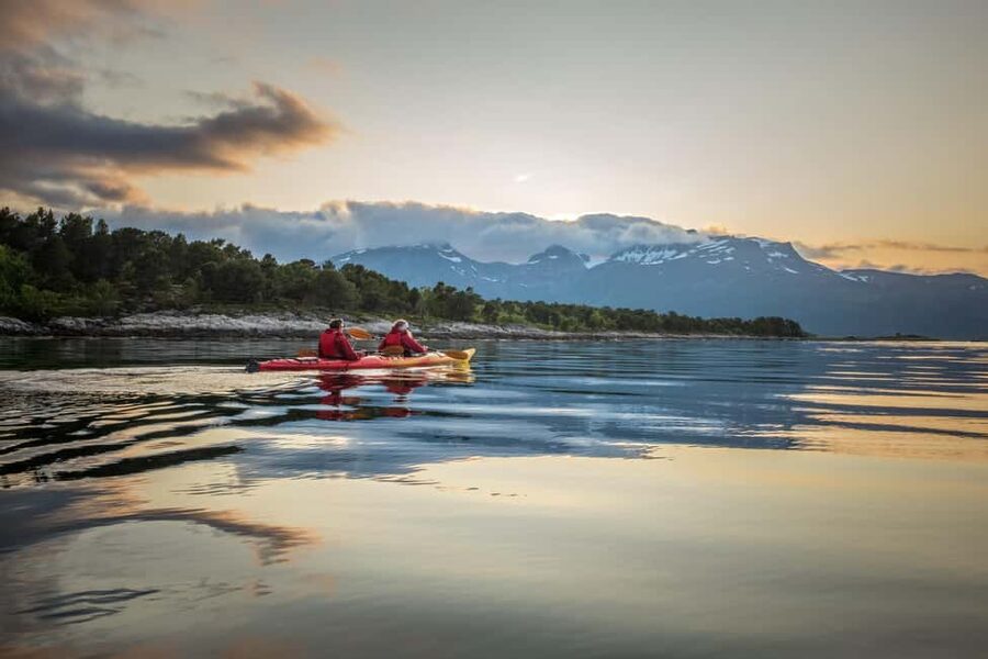 Senja: Guided Small Group Evening Kayaking Tour - At a glance