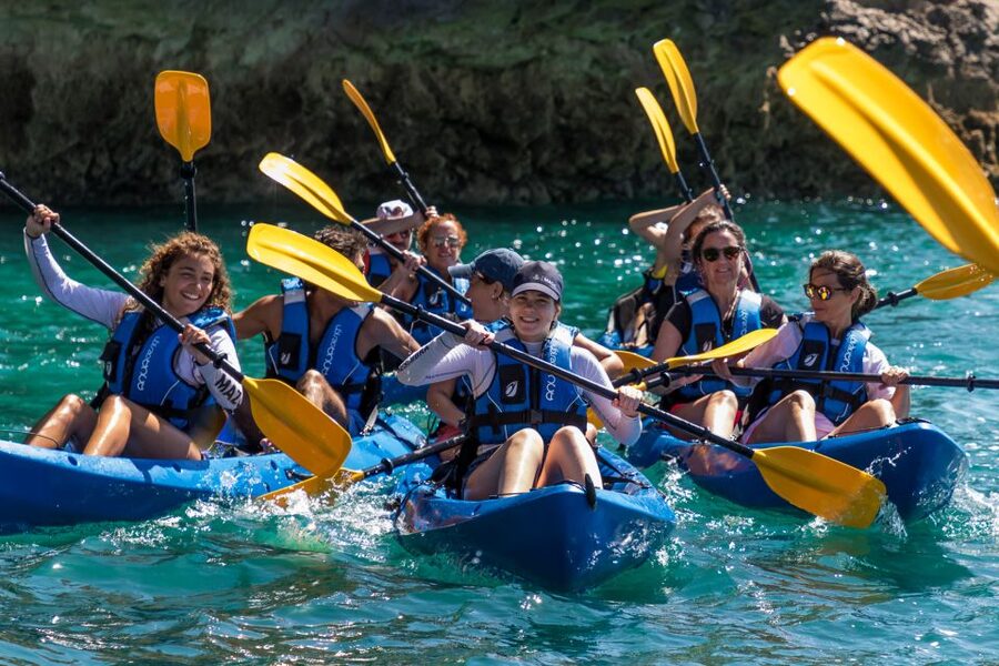 Sesimbra: Arrabida Natural Park & Caves Guided Kayaking Tour - Ribeiro do Cavalo Beach gives the tour its breathing space
