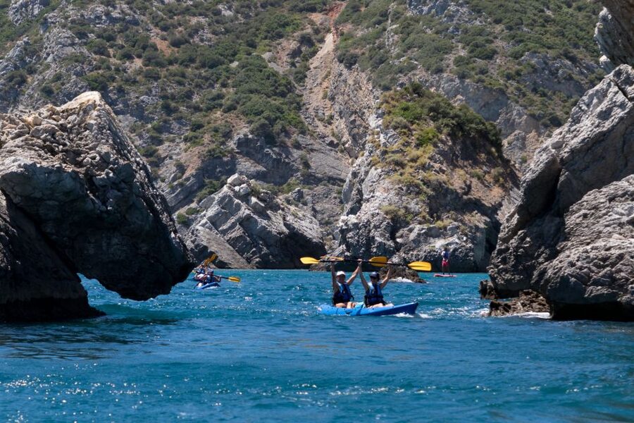 Sesimbra: Arrabida Natural Park & Caves Guided Kayaking Tour - Why the guides matter so much