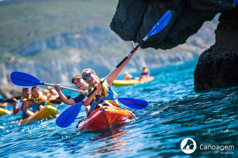 Sesimbra: Arrábida Natural Park Guided Kayaking Tour - How hard is the kayaking?
