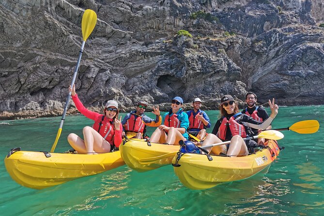 Sesimbra Discovery by Kayak - The return paddle and end of the outing