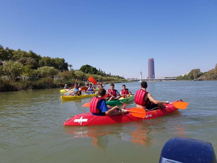 Sevilla: Kayak Rental on the Guadalquivir - What the kayak is like on the water
