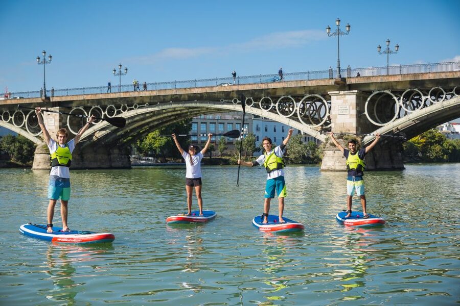 Seville: 1.5-Hour Daytime Standup Paddleboarding Tour - The Guadalquivir and the Bridge of Triana