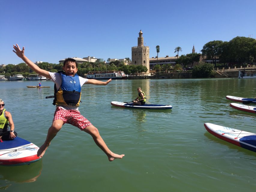 Seville: 1.5-Hour Daytime Standup Paddleboarding Tour - Bridges, Expo landmarks, and the modern city