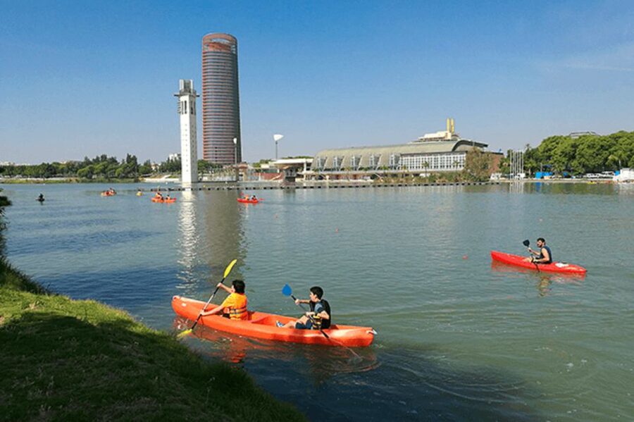 Seville: 2–Hour Guadalquivir River Kayaking Tour - Isla de La Cartuja and the Expo 92 riverfront