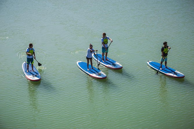 Seville: Paddle Surf Route and Class - Guides who keep beginners moving