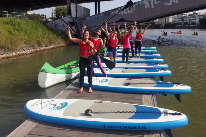Seville Paddle Surf Sup in the Guadalquivir River - The Guide Makes the Difference