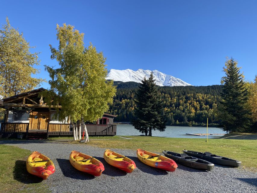Seward Area Glacial Lake Kayaking Tour 1.5 hr from Anchorage - Stories of Alaska Nellie and Gold Miner Al