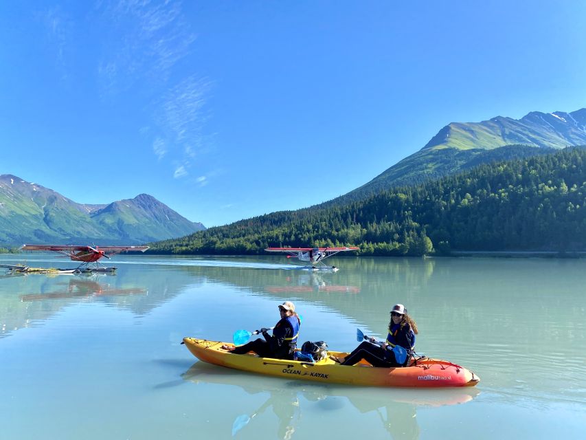 Seward Area Glacial Lake Kayaking Tour 1.5 hr from Anchorage - How to fit it into an Alaska itinerary