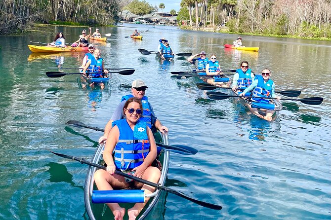 Silver Springs Clear Kayak Manatee, Monkey & Wildlife Adventures - The clear kayak matters more than you might expect