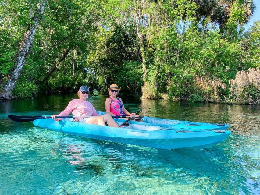 Silver Springs: Glass Bottom Kayak and Wildlife Tour - Key points at a glance