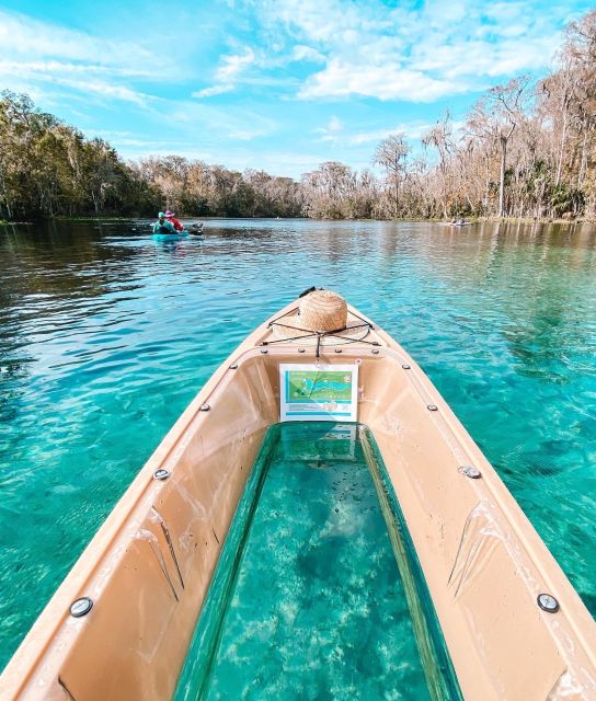 Silver Springs: Glass Bottom Kayak and Wildlife Tour - The safety briefing and kayak setup