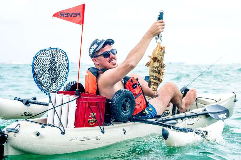 Singapore: 4-hour Kayak Fishing Experience - From the launch point to open water