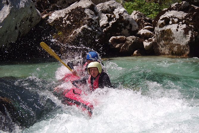 Sit on Top Kayak Trip - On the Soca: stable boats, active paddling