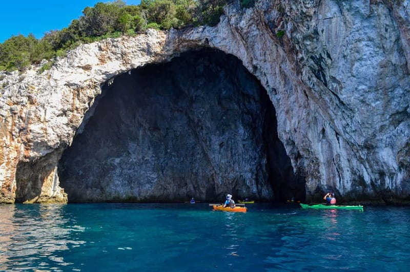 Sivota-Blue Lagoon: Sea Kayaking Tour with Snorkeling - Blue Lagoon: The Main Swimming Stop