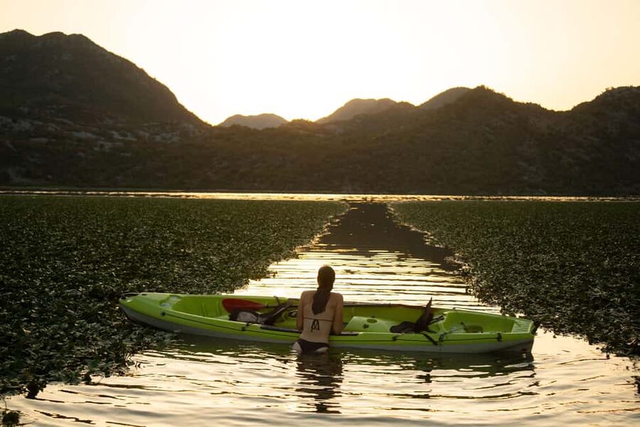 Skadar Lake: Individual Kayaking, hidden canals and swimming - Moraca River and Kamenik make longer outings worthwhile