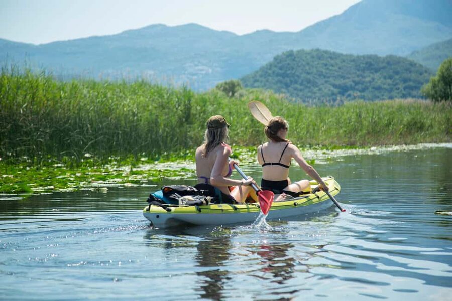 Skadar Lake: Individual Kayaking, hidden canals and swimming - What the equipment and support are like