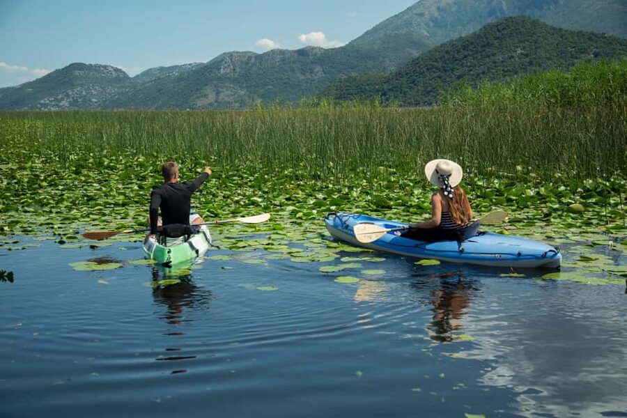 Skadar Lake: Individual Kayaking, hidden canals and swimming - Choosing the right time and length