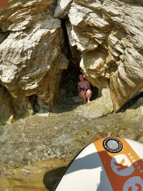 Skiathos: Guided Sea Kayaking Tour with Swim Stop - Sea caves, Diamandi Beach, and quiet swimming stops