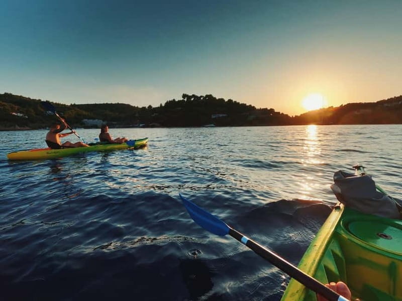 Skiathos: Guided Sea Kayaking Tour with Swim Stop - What the guides add to a short tour