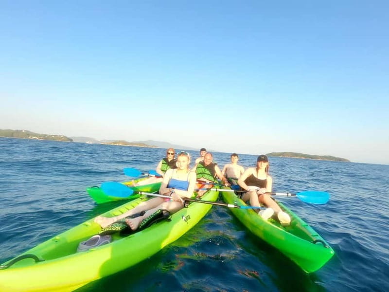 Skiathos: Guided Sea Kayaking Tour with Swim Stop - Paddling along the south coast
