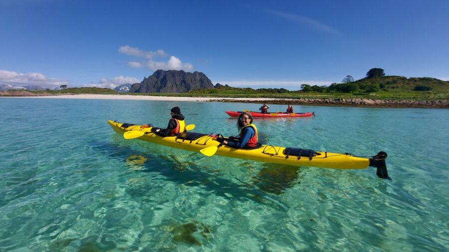 Skrova Island : 3hours Guided Kayak Tour - Why Skrova works so well for kayaking