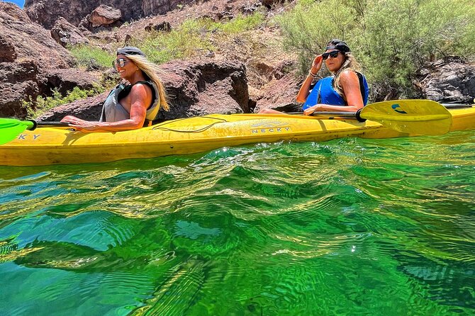 Small-Group Emerald Cave Kayak Tour on Colorado River - Emerald Cave and its green reflection