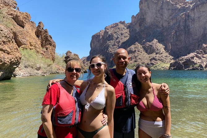 Small Group Guided Colorado River & Emerald Cave Kayak Tour - A swim in the Colorado River