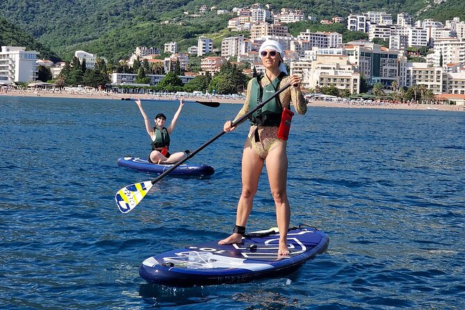 Small group kayaking tour from Budva to Sveti Nikola island caves - Paddling toward Zavala Peninsula and Sveti Nikola Island